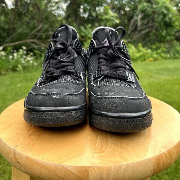 Nike Air Jordan 4 Retro Black Cat 2006 Men\'s Shoes - Size 9 - Ships Now